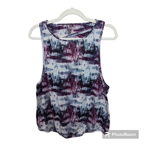 Threads 4 Thought Keyhole Cross Back Tank in Size M - Picture 1 of 7